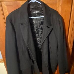 Barely used Guess 2xl black dress jacket